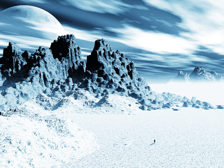 Fantasy landscapeの写真素材