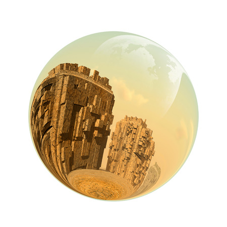 Fantastic colorful ballの写真素材