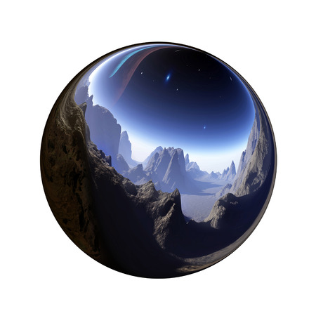 Fantastic colorful ball