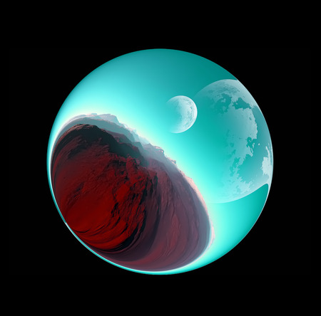 Fantastic colorful ball