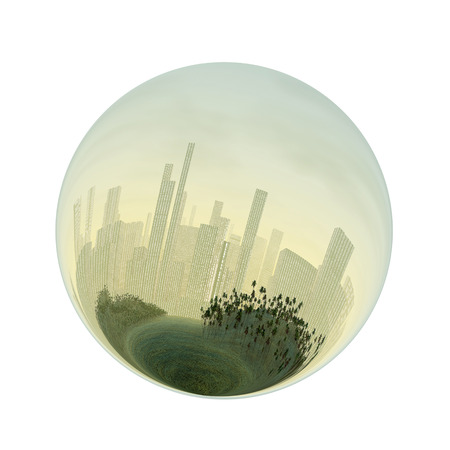 Fantastic colorful ballの写真素材