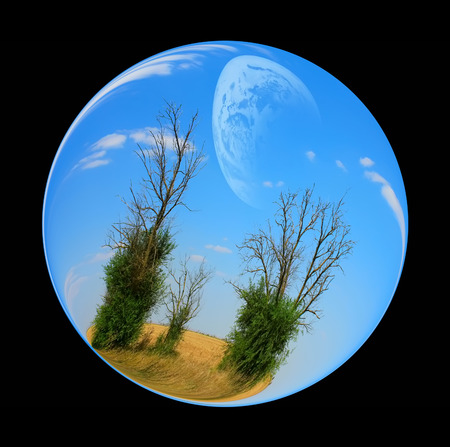 Fantastic colorful ballの写真素材