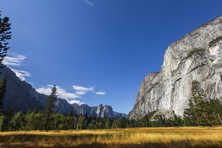 Yosemite valley, Yosemite national park, California, usaの写真素材