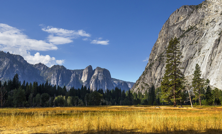 Yosemite valley, Yosemite national park, California, usaの写真素材