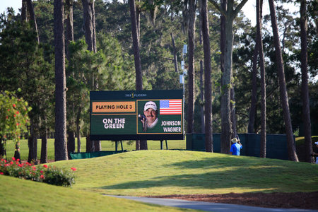 PONTE VEDRA GOLF COURSE, FLORIDA, MAY 20 , 2012 : at The Players championship, on practice day, PGA Tour, Ponte Vedra, Florida, USA, May 20, 2012のeditorial素材
