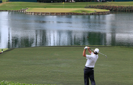 PONTE VEDRA GOLF COURSE, FLORIDA, MAY 20 , 2012 :  at The Players championship, on practice day, PGA Tour, Ponte Vedra, Florida, USA, May 20, 2012のeditorial素材