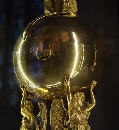 PARIS,  FEBRUARY 15 : treasure and jewels of the cathedral Notre Dame de Paris on FEBRUARY 15, 2013 in Paris, Franceのeditorial素材