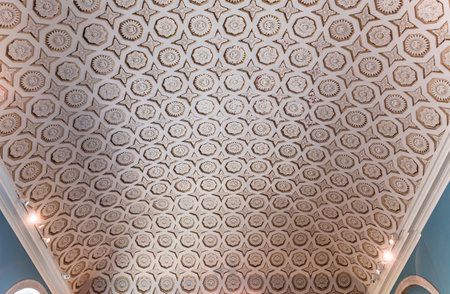 TREMEZZO, ITALY, JUNE 03, 2019 : interiors of villa Carlotta, on lake Como, june 03, 2019, in Tremezzo, italyのeditorial素材