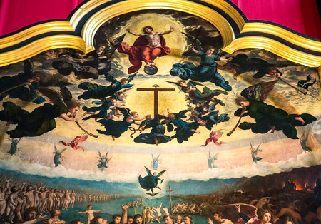 Notre dame of Anvers cathedral, Antwerp, Belgiumのeditorial素材