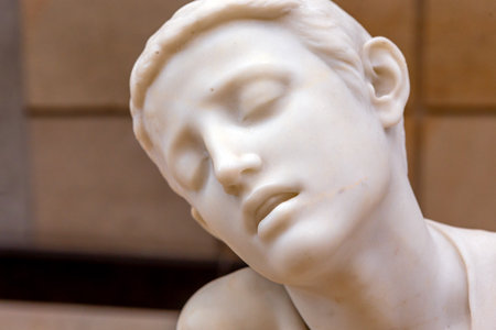 PARIS, FRANCE, NOVEMBER 22, 2023: architectural details of the Orsay museumのeditorial素材