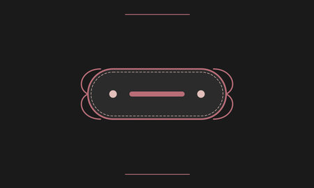 A clean, minimalist digital graphic featuring a central pill-shaped icon outlined in a soft pink...
