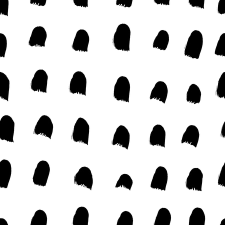 Vector seamless paint sketch pattern. Sketch background. Hand drawn hipster print. Modern graphic design.のイラスト素材