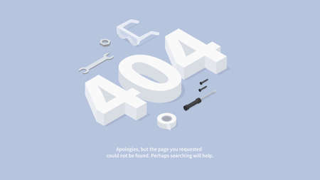 Error Web Page Concept