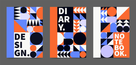 A4 Abstract Cover Designのイラスト素材
