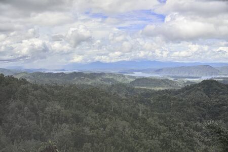 Forest Of Thailand with Landscape Viewの写真素材