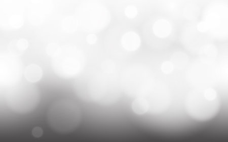 Cloudy Silver bokeh soft light abstract background, Vector eps 10 illustration bokeh particles, Background decorationのイラスト素材