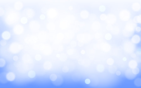 Sky blue bokeh soft light abstract background, Vector eps 10 illustration bokeh particles, Background decorationのイラスト素材