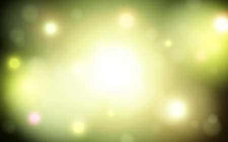 Golden luxury bokeh soft light abstract background, Vector eps 10 illustration bokeh particles, Background decorationのイラスト素材