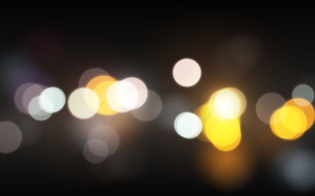 City lights at night bokeh soft light abstract background, Vector eps 10 illustration bokeh particles, Background decorationのイラスト素材