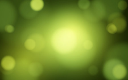 Nature green bokeh soft light abstract background, Vector eps 10 illustration bokeh particles, Background decorationのイラスト素材