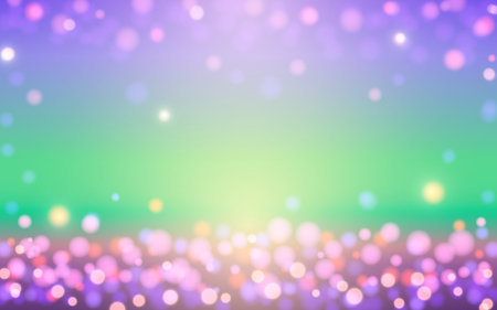 Flower garden bokeh soft light abstract backgrounds, Vector eps 10 illustration bokeh particles,...