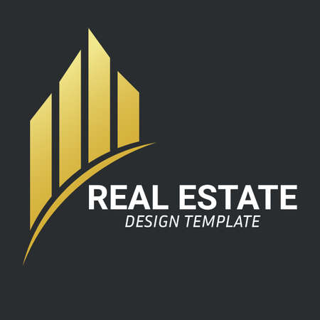 Real Estate Logo Icon Creative Design Templateのイラスト素材