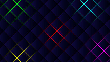 Abstract textured of geometric shapes. Hexagonal Halftone Pattern background. Wallpaper Creative Design Template vectorのイラスト素材