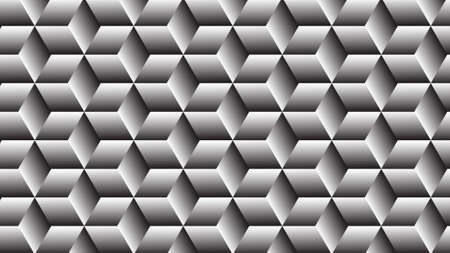 Abstract 3D pattern of geometric shape pattern. Hexagon Modern background vector illustration. Wallpaper Creative Design Template vector.のイラスト素材