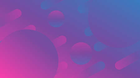 Abstract gradient geometric background. Wallpaper Creative Design Template vector.のイラスト素材