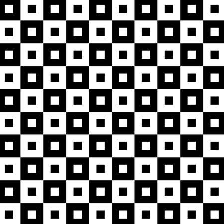 Illusion Abstract black and white pattern. Monochrome pattern. Optical illusion. Op art.のイラスト素材