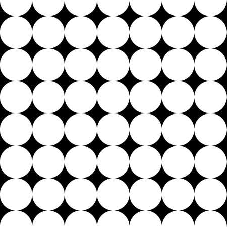 Illusion Abstract black and white pattern. Monochrome pattern. Optical illusion. Op art.のイラスト素材