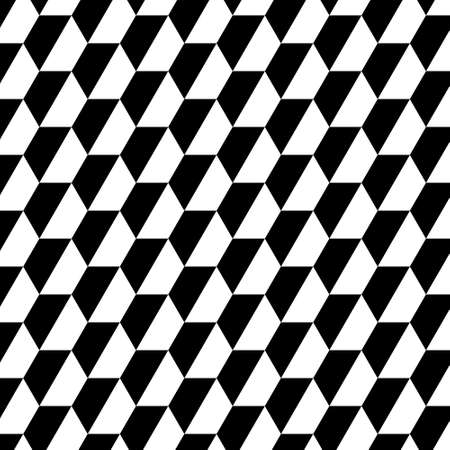 Illusion Abstract black and white pattern. Monochrome pattern. Optical illusion. Op art.のイラスト素材