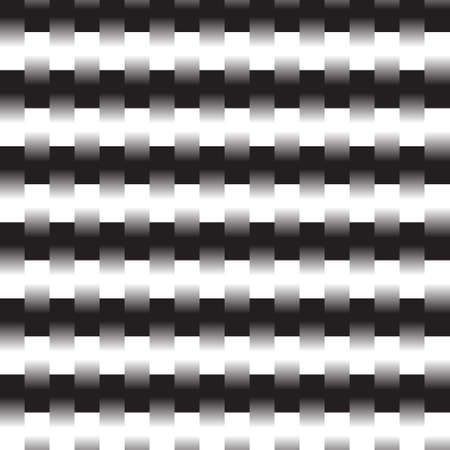 Illusion Abstract black and white pattern. Monochrome pattern. Optical illusion. Op art.のイラスト素材