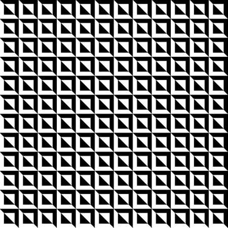 Illusion Abstract black and white pattern. Monochrome pattern. Optical illusion. Op art.のイラスト素材