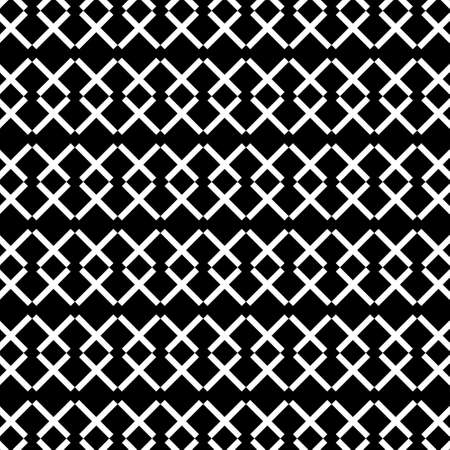 Illusion Abstract black and white pattern. Monochrome pattern. Optical illusion. Op art.のイラスト素材