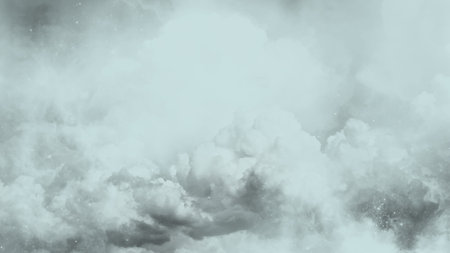 Soft dreamy abstract cloud sky background with misty texture and light atmosphere effect, ideal for...
