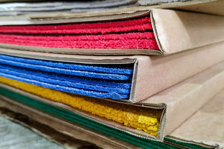 decorative material for making signs on paths and platformsの写真素材