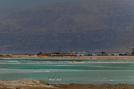 interesting historical sites in the desert mountains and cavesの写真素材