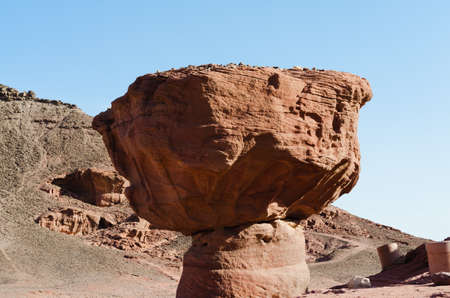 beautiful landscapes in the mountains in the desertの写真素材