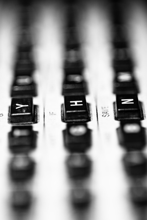 Typical objects of engineering desk calculator scalerの写真素材