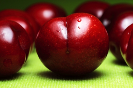  perfect sweet cherriesの写真素材