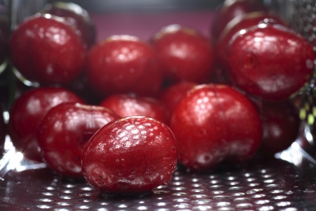  perfect sweet cherriesの写真素材