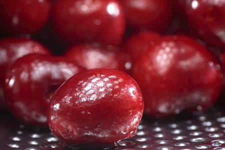  perfect sweet cherriesの写真素材