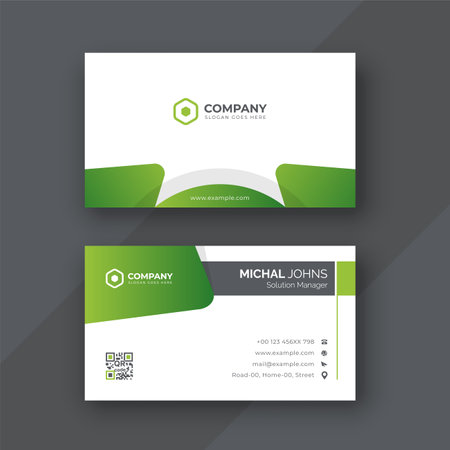Business card designのイラスト素材