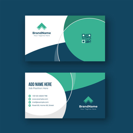 Business card designのイラスト素材