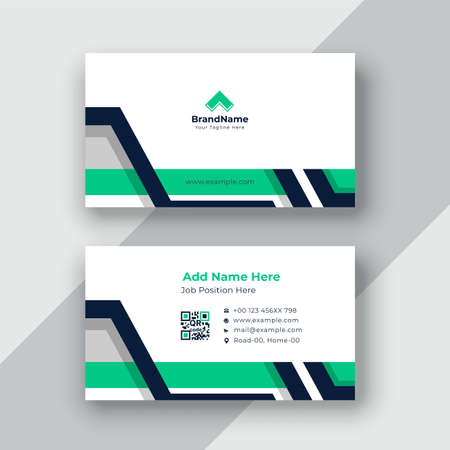 Business card designのイラスト素材