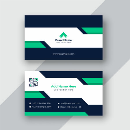 Business card designのイラスト素材