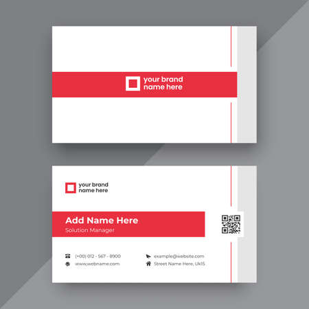 Business cardのイラスト素材