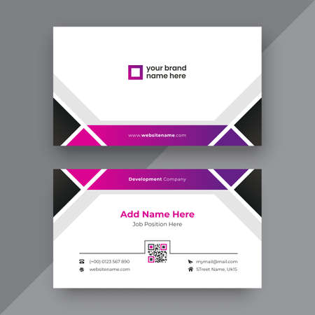Business cardのイラスト素材