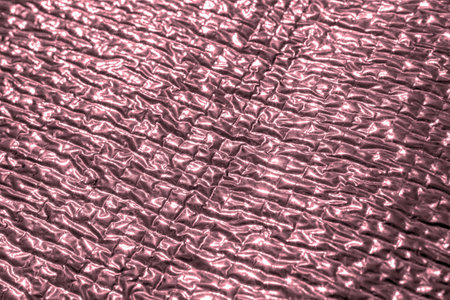 Aluminum foil close-up for background.